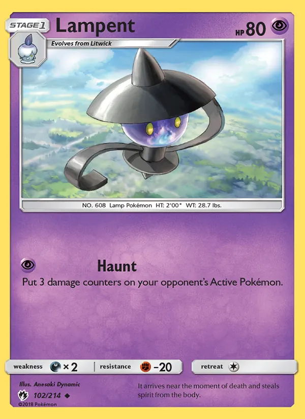 Lampent (Lost Thunder #102/214)