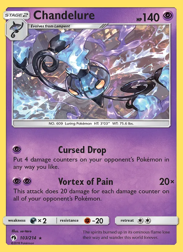 Chandelure (Lost Thunder #103/214)