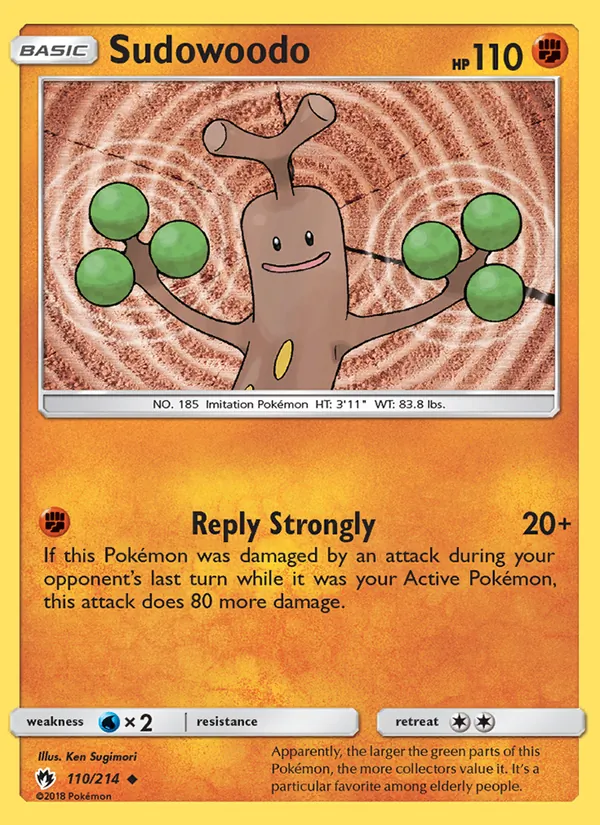 Sudowoodo (Lost Thunder #110/214)