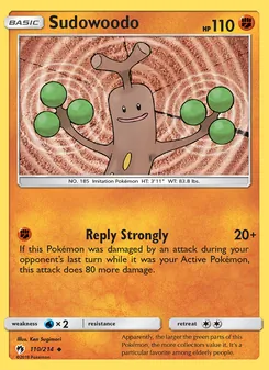 Sudowoodo (Lost Thunder #110/214)
