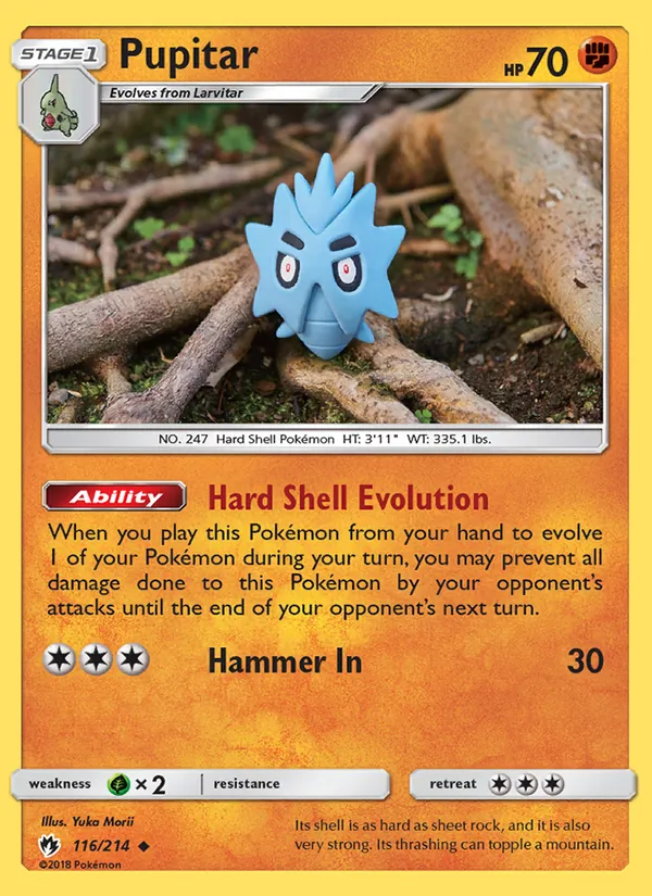 Pupitar (Lost Thunder #116/214)