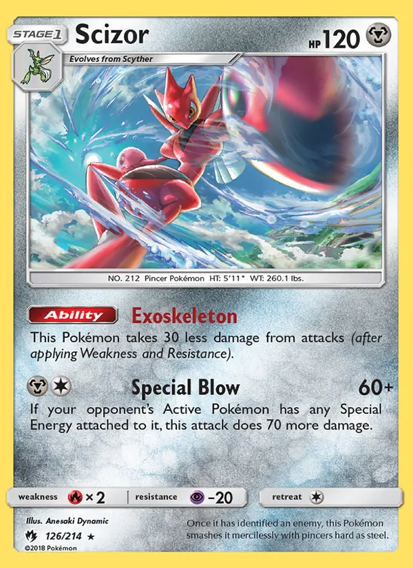 Scizor (Lost Thunder #126/214)