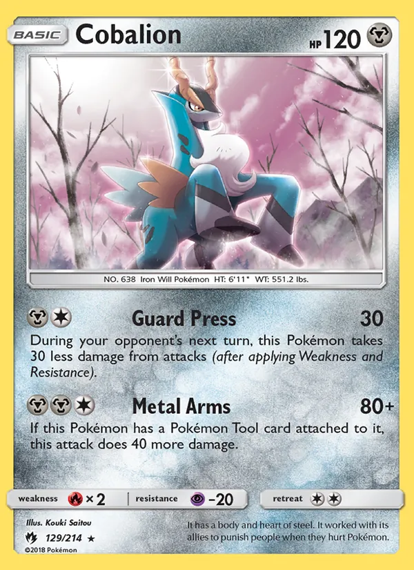 Cobalion (Lost Thunder #129/214)