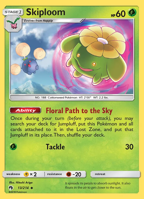 Skiploom (Lost Thunder #13/214)