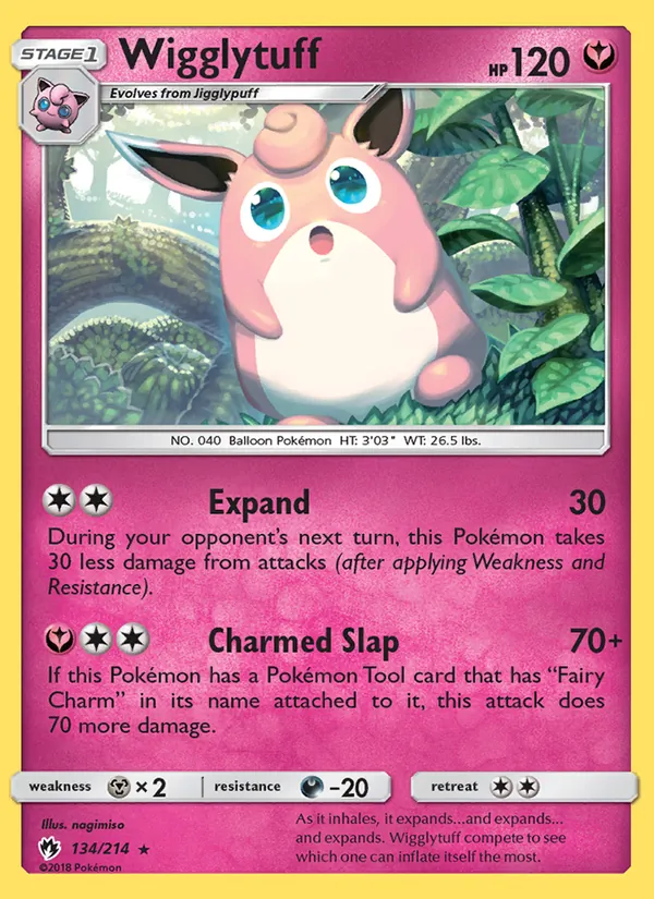 Wigglytuff (Lost Thunder #134/214)