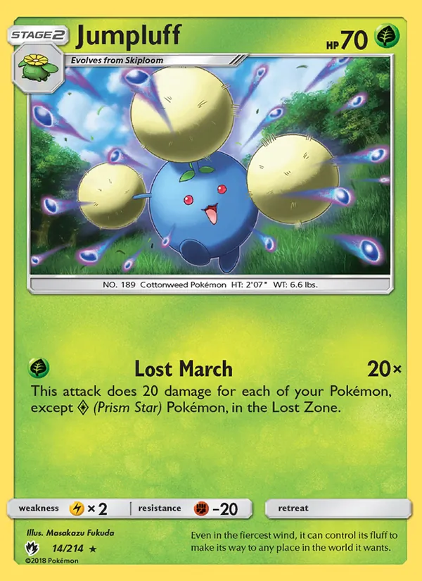 Jumpluff (Lost Thunder #14/214)