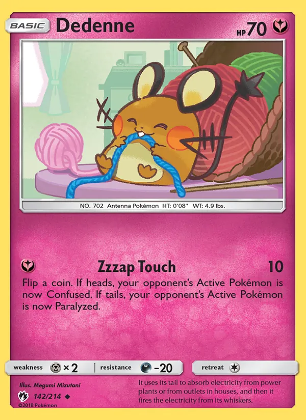 Dedenne (Lost Thunder #142/214)