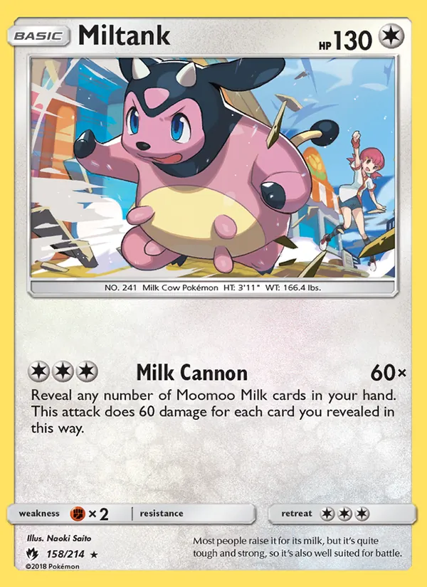 Miltank (Lost Thunder #158/214)