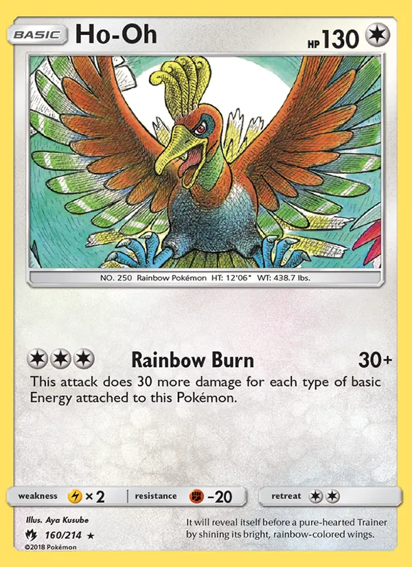 Ho-Oh (Lost Thunder #160/214)