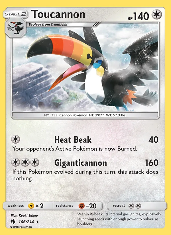 Toucannon (Lost Thunder #166/214)