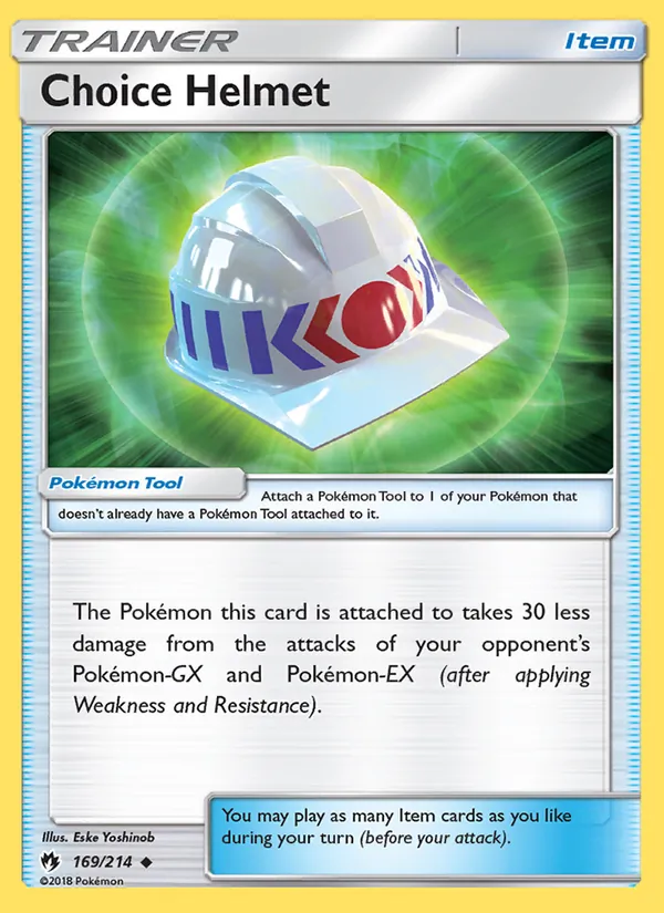 Choice Helmet (Lost Thunder #169/214)