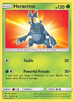 Heracross (Lost Thunder #18/214)