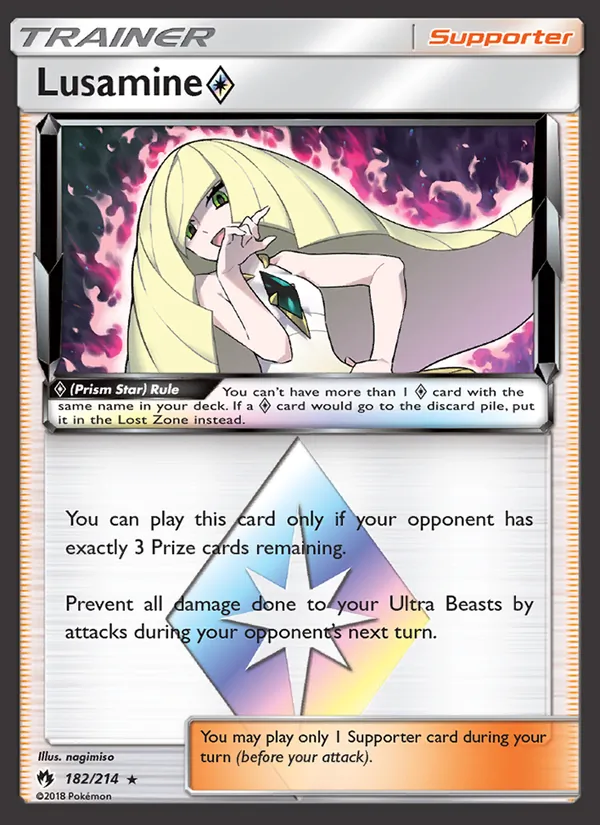 Lusamine ◇ (Lost Thunder #182/214)