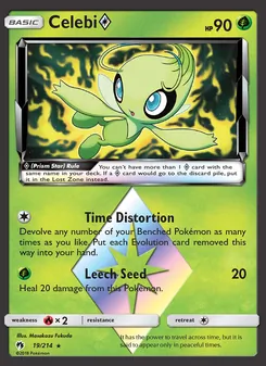 Celebi ◇ (Lost Thunder #19/214)