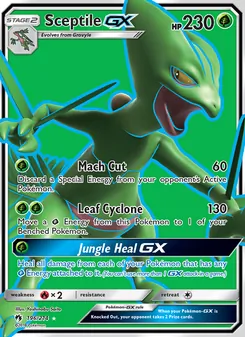 Sceptile GX (Lost Thunder #196/214)