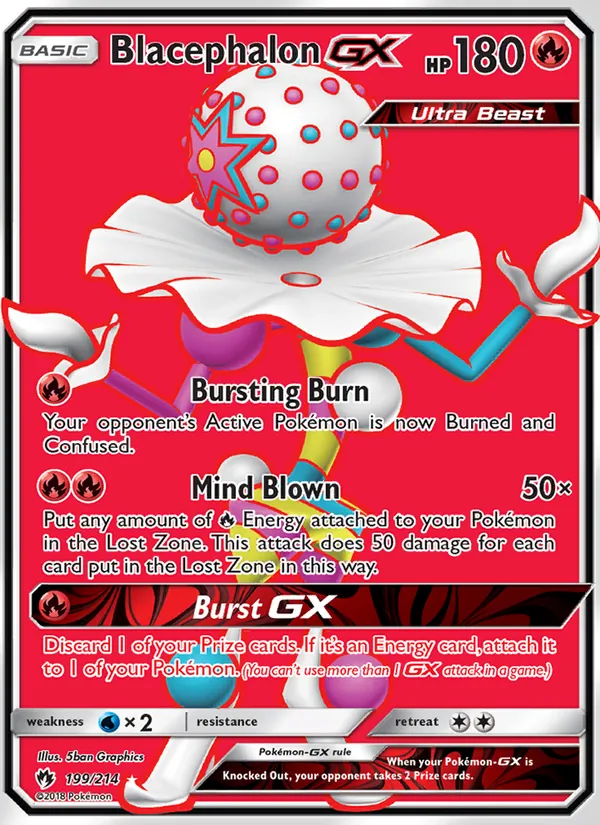 Blacephalon GX (Lost Thunder #199/214)