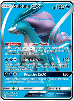 Suicune GX (Lost Thunder #200/214)