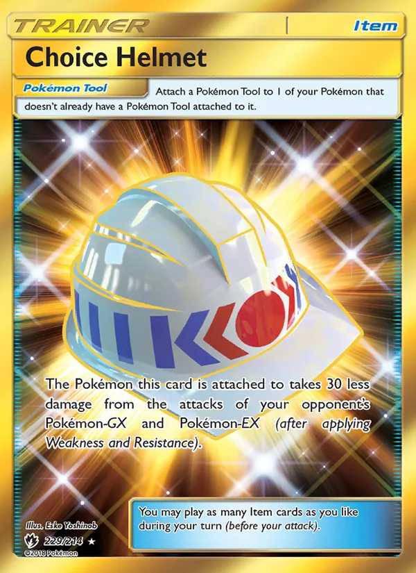Choice Helmet (Lost Thunder #229/214)