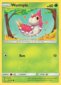 Wurmple (Lost Thunder #23/214)