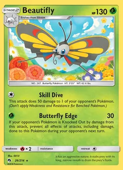 Beautifly (Lost Thunder #26/214)