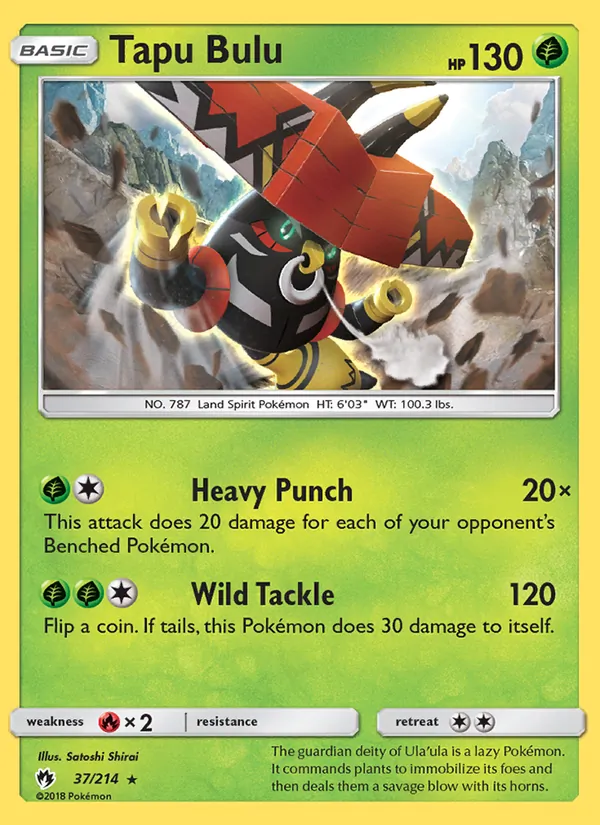 Tapu Bulu (Lost Thunder #37/214)