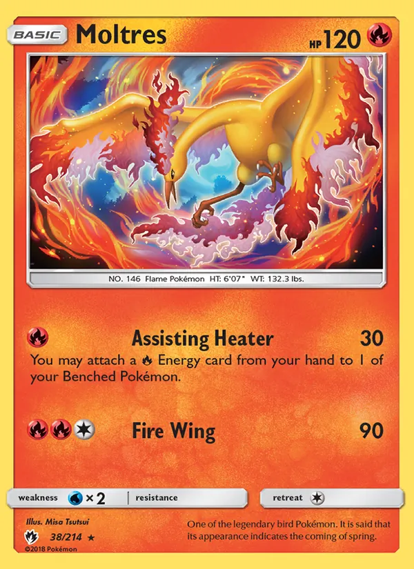 Moltres (Lost Thunder #38/214)