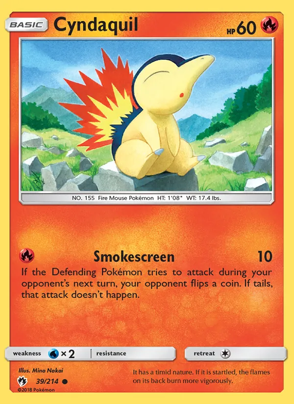 Cyndaquil (Lost Thunder #39/214)