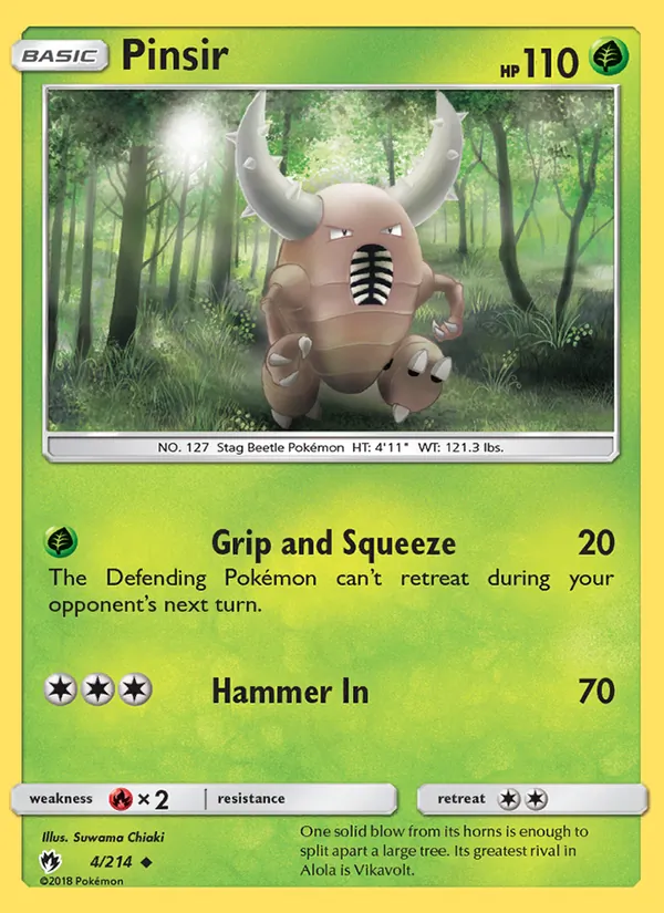 Pinsir (Lost Thunder #4/214)