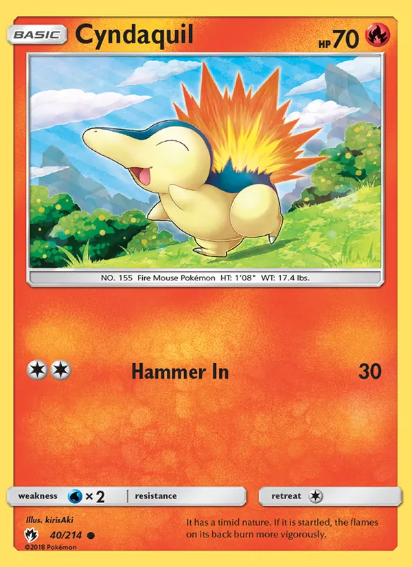Cyndaquil (Lost Thunder #40/214)