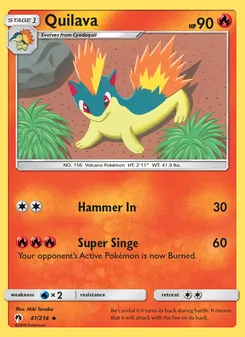 Quilava (Lost Thunder #41/214)