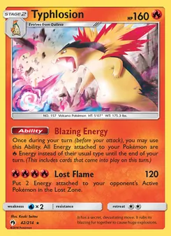 Typhlosion (Lost Thunder #42/214)