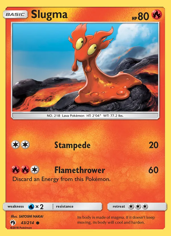 Slugma (Lost Thunder #43/214)
