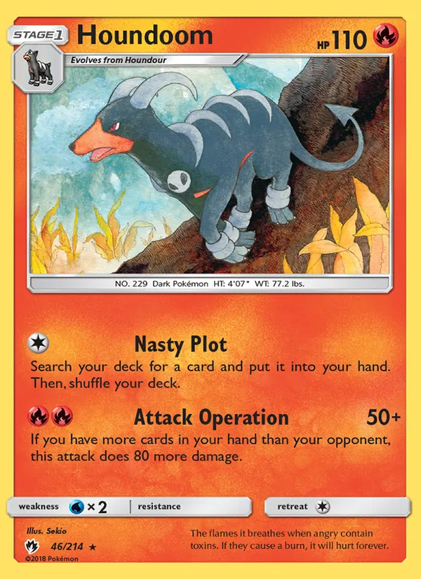 Houndoom (Lost Thunder #46/214)