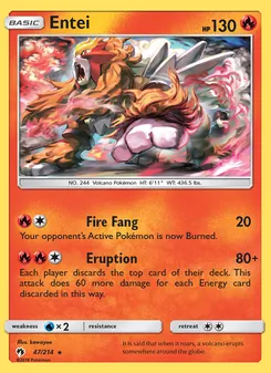 Entei (Lost Thunder #47/214)
