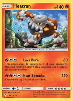 Heatran (Lost Thunder #48/214)