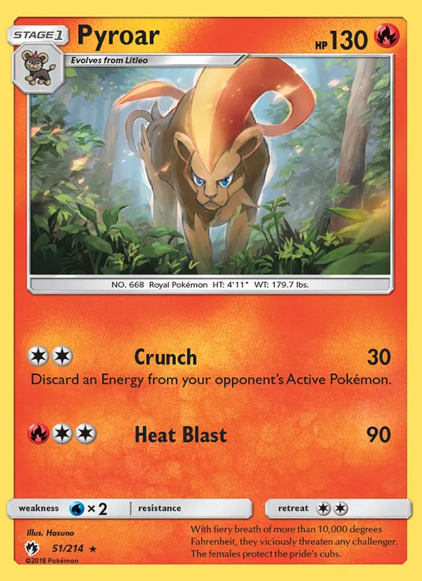 Pyroar (Lost Thunder #51/214)