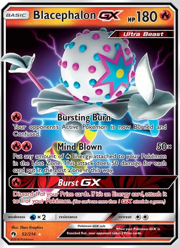 Blacephalon GX (Lost Thunder #52/214)
