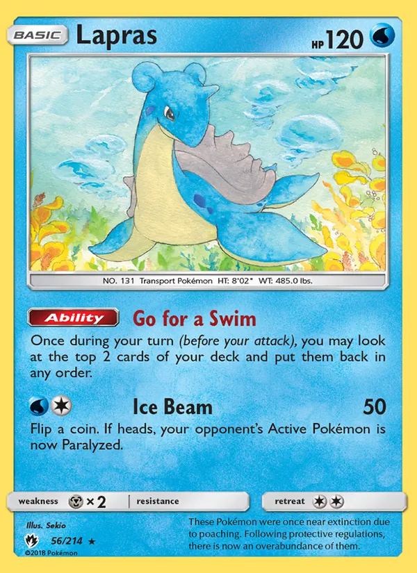 Lapras (Lost Thunder #56/214)