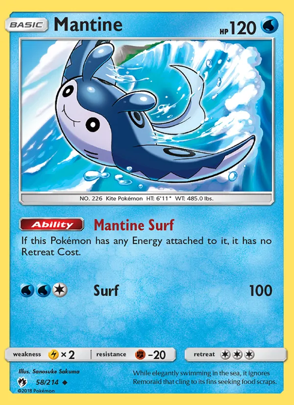 Mantine (Lost Thunder #58/214)