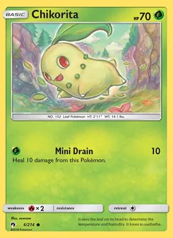 Chikorita (Lost Thunder #6/214)