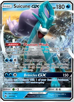 Suicune GX (Lost Thunder #60/214)