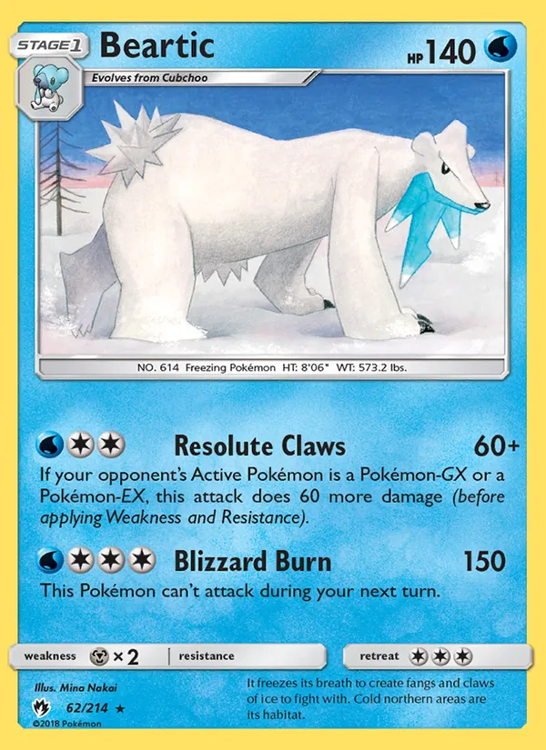 Beartic (Lost Thunder #62/214)