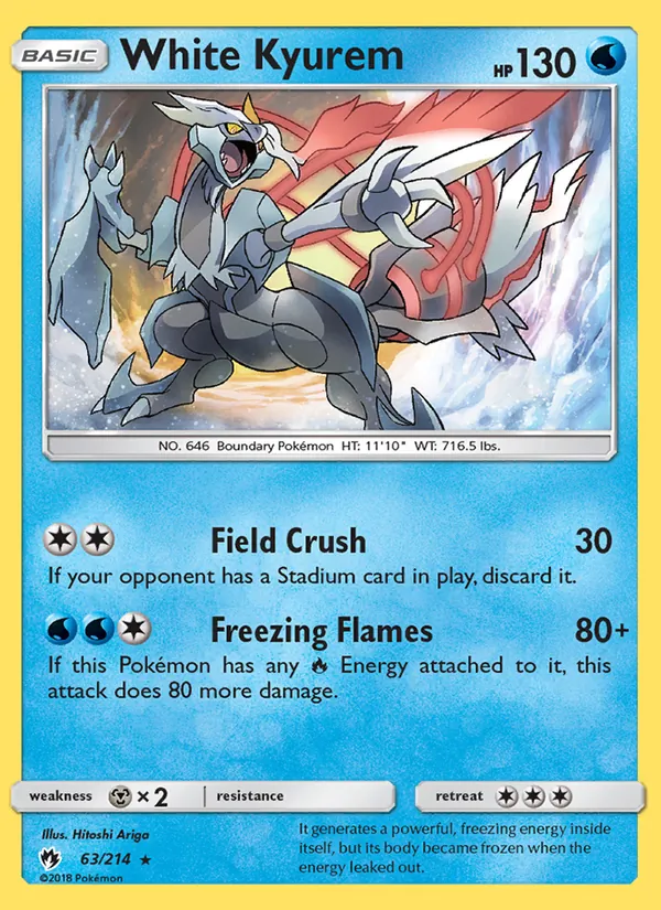 White Kyurem (Lost Thunder #63/214)