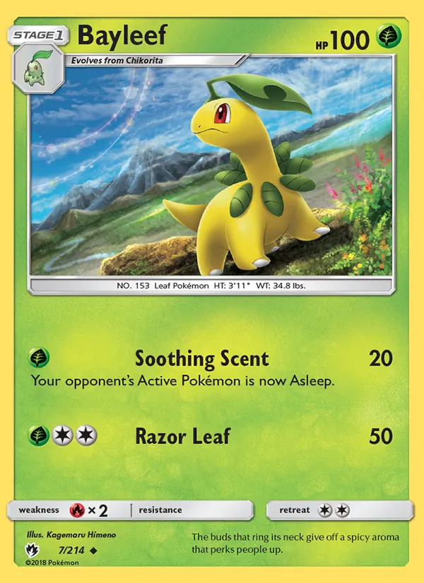 Bayleef (Lost Thunder #7/214)