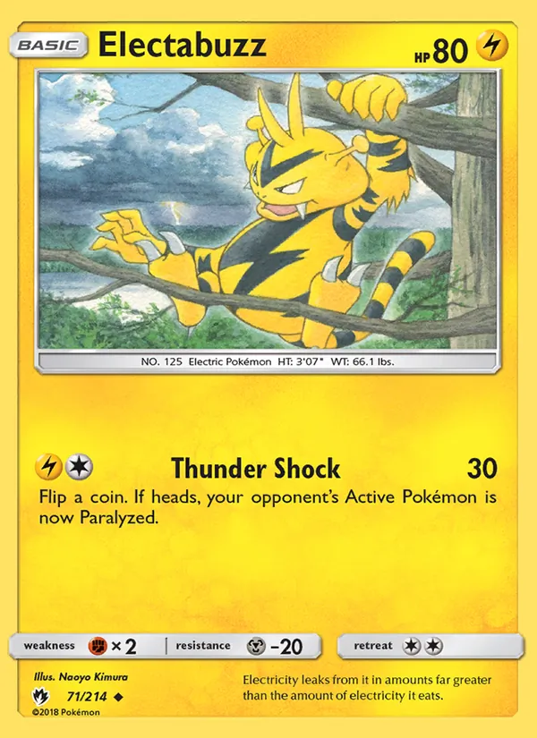 Electabuzz (Lost Thunder #71/214)