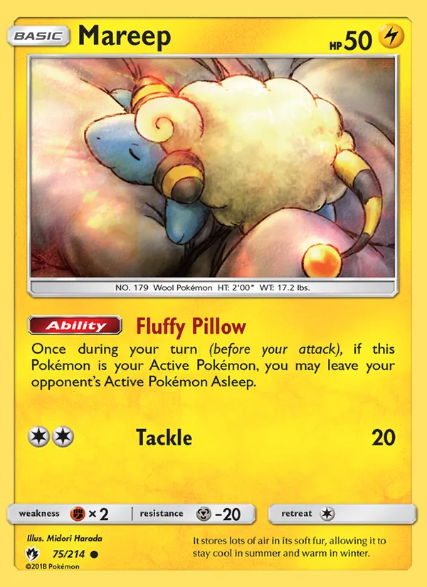 Mareep (Lost Thunder #75/214)