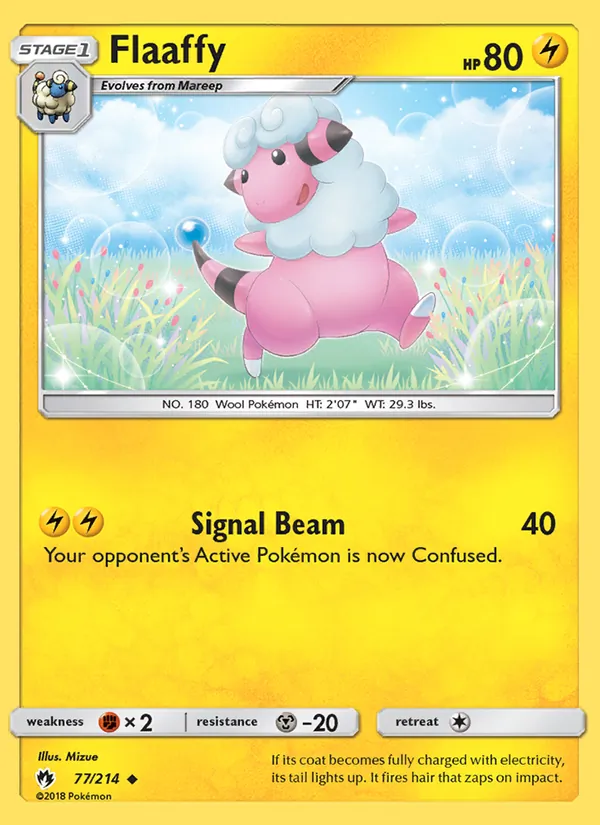 Flaaffy (Lost Thunder #77/214)