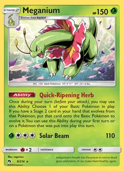 Meganium (Lost Thunder #8/214)