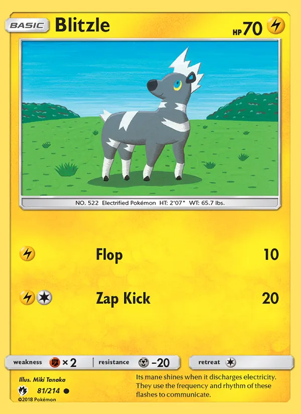 Blitzle (Lost Thunder #81/214)