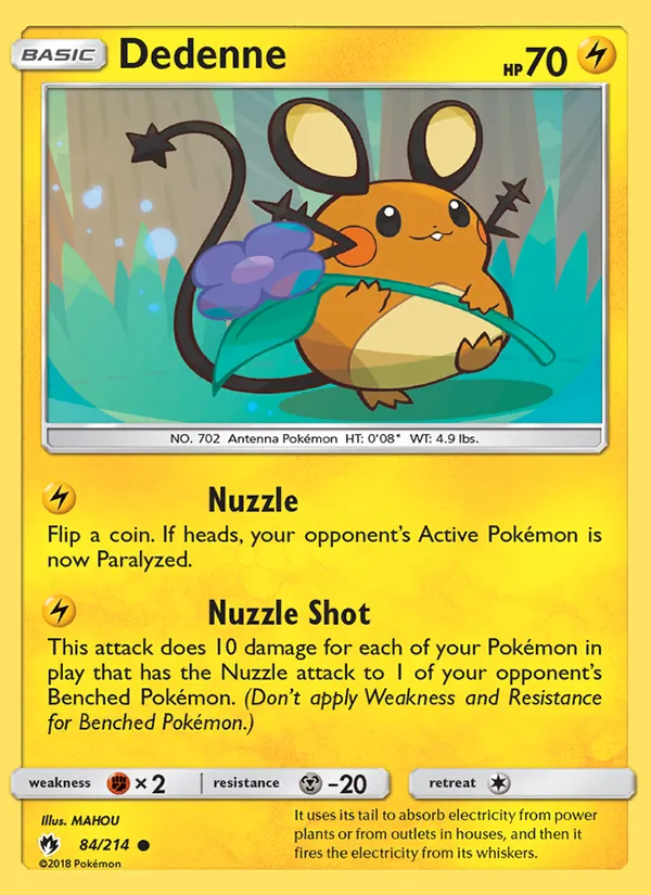 Dedenne (Lost Thunder #84/214)